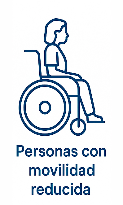 Personas con movilidad reducida