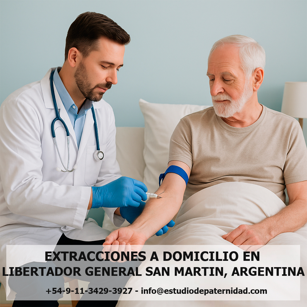 Extracciones a domicilio en Libertador General San Martin, Argentina